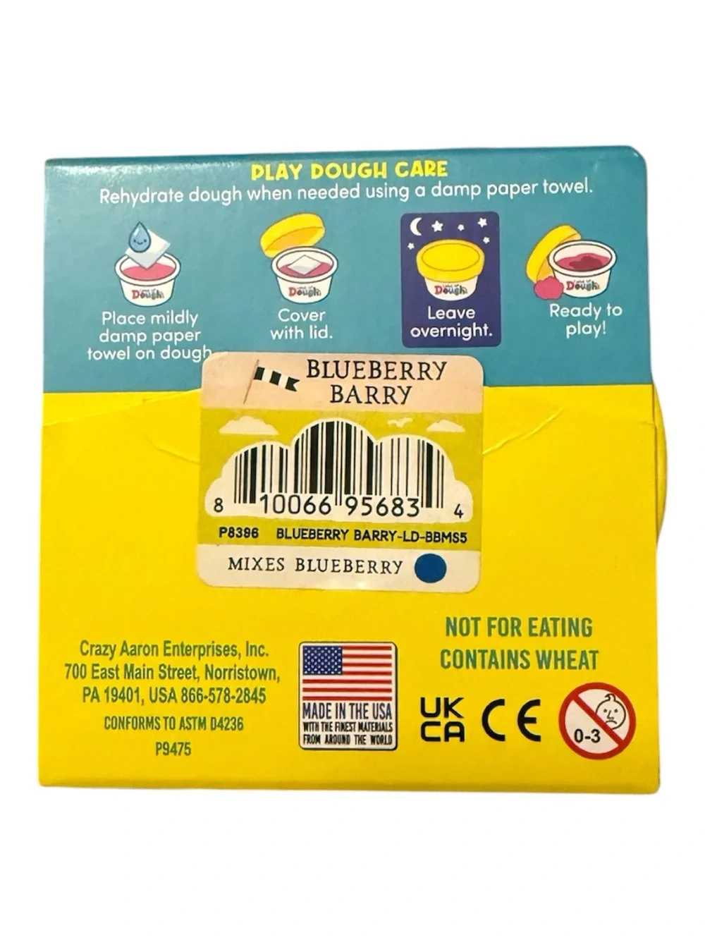 Crazy Aaron’s Blue Glitter Play Dough Cup – Sparkling Sensory Dough